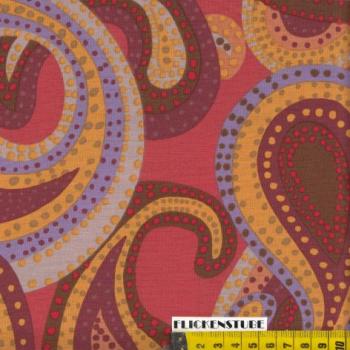 Dancing Paisley Autum by Brandon Marbly